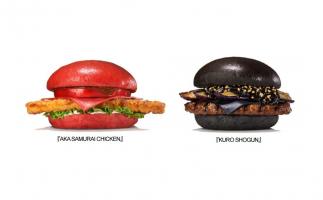バーガーキングが非常識への挑戦「AKA バーガー」「KURO バーガー」期間限定発売