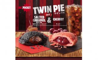「TWIN PIE」にも“AKA”と“KURO”!バーガーキングが期間限定発売