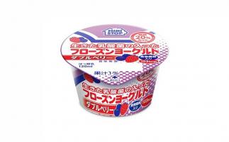 ミニストップの「フローズンヨーグルト」からストロベリーとブルーベリーのダブルベリー味が数量限定で発売